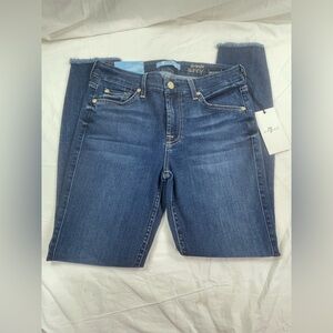 7 For All Mankind Distressed Ankle Skinny Jeans 26 NWT